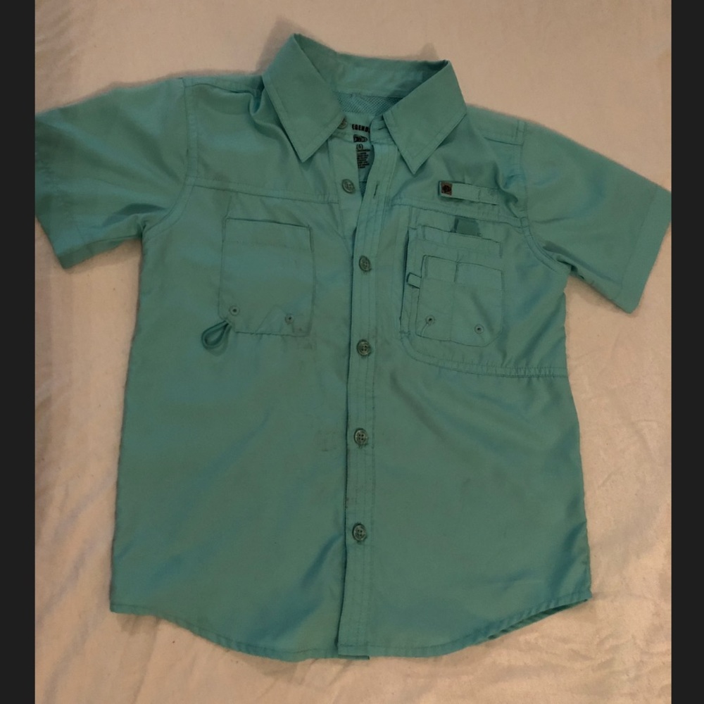 Youth Reel Legends Boys Fishing Shirt..